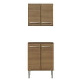 thumbnail image 3 of Kit Alacena y Mueble de Cocina 64cm Madesa Emilly Marrón, 3 of 8