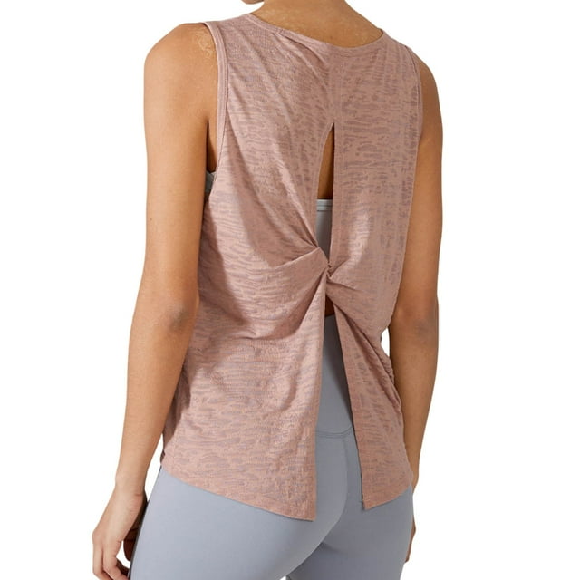 Lixiuxyad Débardeurs Amincissants pour Femmes T-Shirt Décontracté à Manches Courtes Respirant Confortable à Col Rond pour le Sport et le Port Été Automne