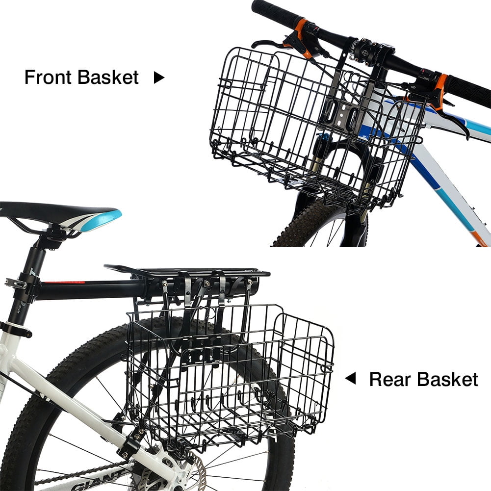 bicycle with front cart