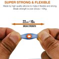 thumbnail image 3 of TENNMAK 12X Eartips Replacement for JBL Tune 230NC TWS Earbuds Earpad * Blue Ear Tips, 3 of 4