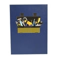 thumbnail image 2 of Abbracc Fathers Day Card up Card 3D Envelope Thank You Card Popup Card Birthday Card for toolbox, 2 of 9