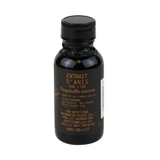 Bitarome Extrait d'Anis 30 ml Amliore les Saveurs de Vos Recettes Y  Compris desserts et Boissons - Walmart.ca