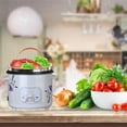 thumbnail image 3 of AMERTEER Steamer Basket for Instant Pot Accessories 3 Qt Only- Stainless Steel Steam Insert with Premium Handle for 3 Quart Pressure Cookers - Vegetables  Eggs  Meats  etc, 3 of 7
