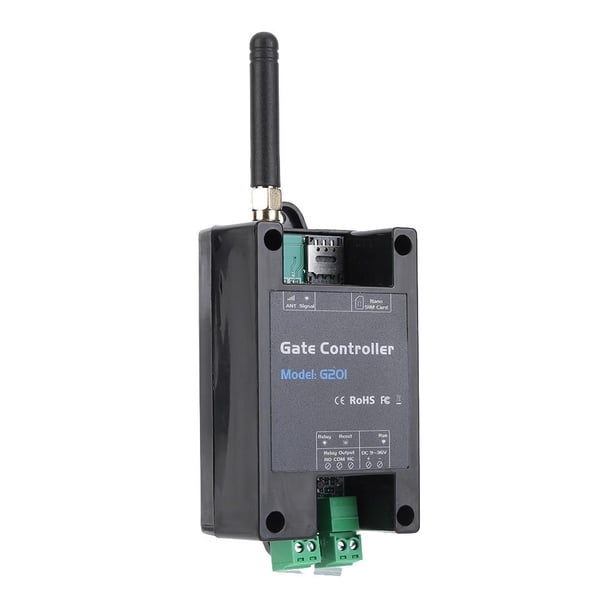 GSM Door G201 Abridor de puerta Accesorios de abridor de llamadas gratis para persianas de puertas de garaje WDOplteas Para estrenar