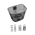 thumbnail image 3 of Colaxi Basket Storage Container Sturdy Practical Wire Mesh Heavy Duty Sundries Carrying Bike Front Basket for Outdoor Riding 31x23.5x21 cm, 3 of 8