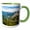 Green/White, variant on 3drose, Alaska, Gates of the Arctic National Park. Alatna River Aerial View., 11oz Magic Transforming Mug