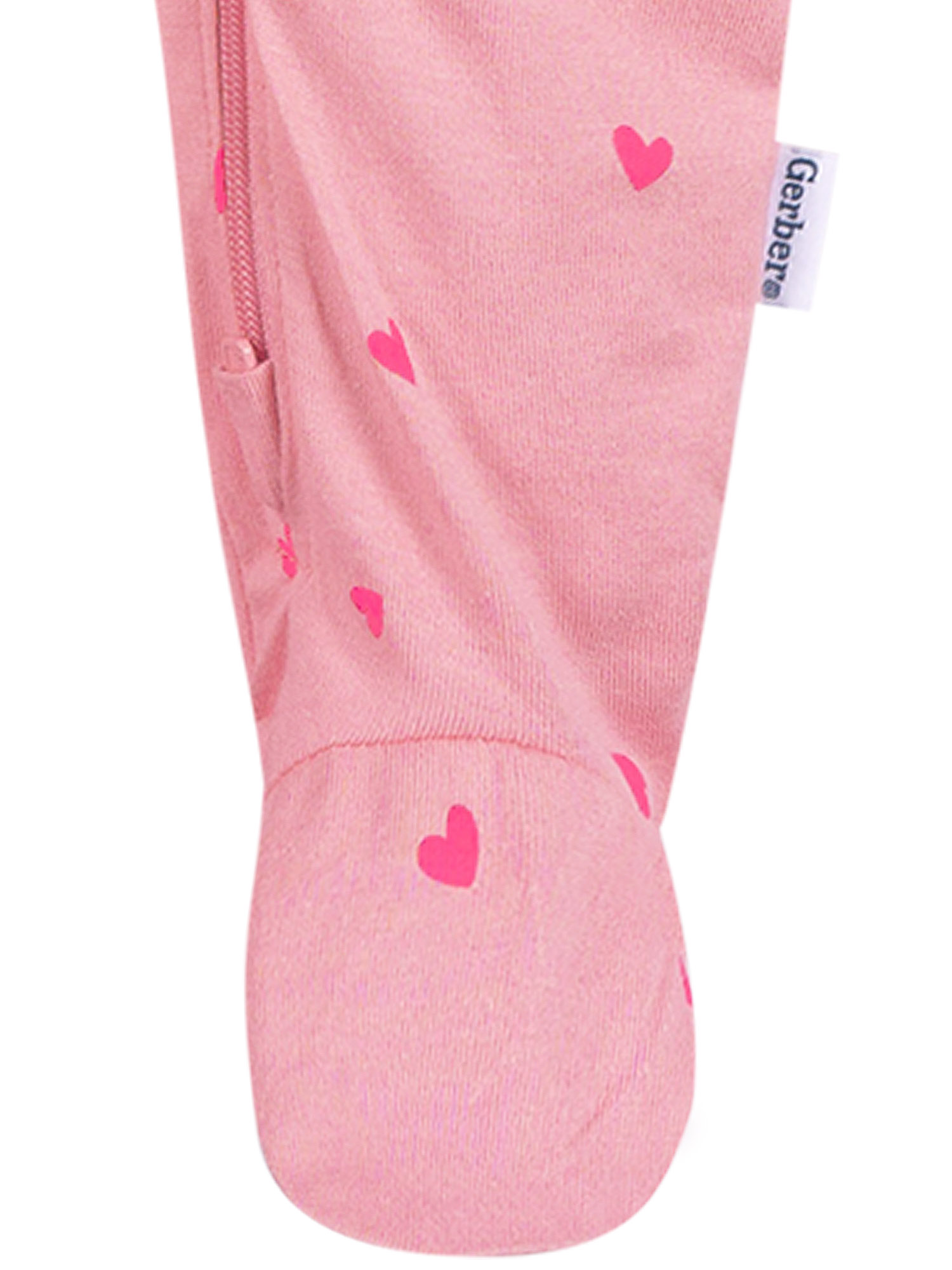 Gerber Baby Girl Sleep 'N Play Footed Pajamas 2-Pack photo 6