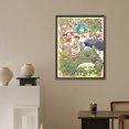 thumbnail image 4 of Pintura de diamante 5D DIY Kit de taladro redondo completo Totoro decoración del hogar arte artesanal 30x40cm, 4 of 9