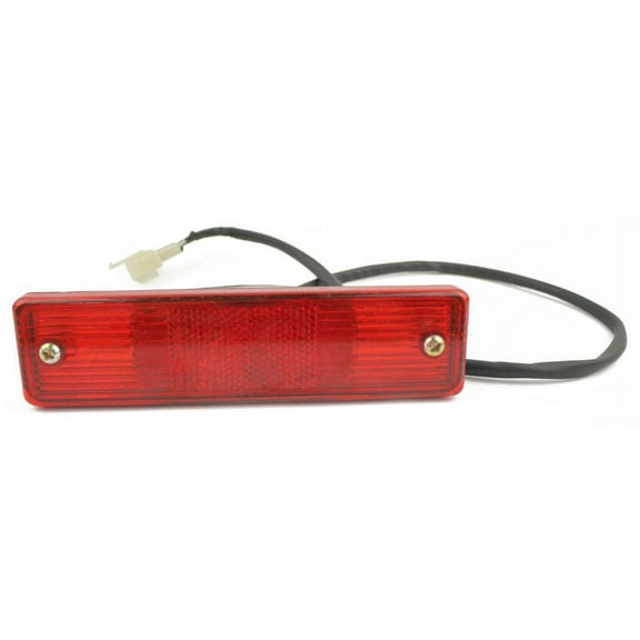 Brake Light, Tail Light - Red, Rectangular for 150cc and 250cc - 6.000.010 replaces 6.000.387, 14463