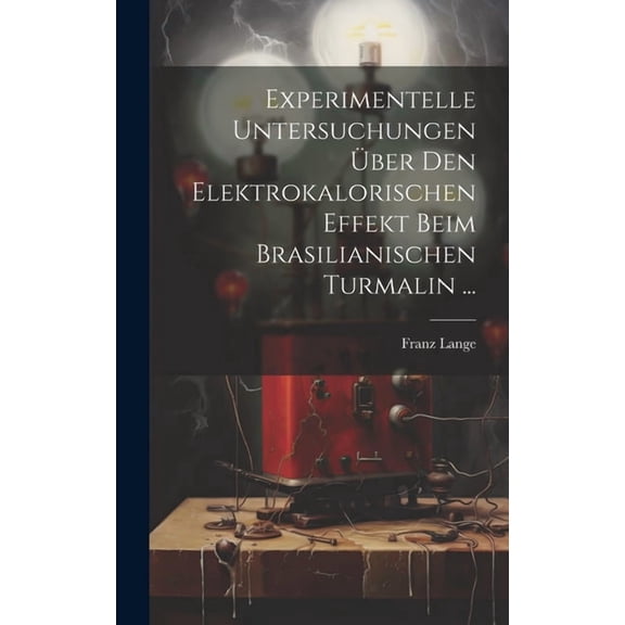 Experimentelle Untersuchungen Über Den Elektrokalorischen Effekt Beim Brasilianischen Turmalin ... (Hardcover)
