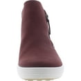 thumbnail image 3 of ECCO Womens Soft 7 Leather Casual and Fashion Sneakers Red 6-6.5 Medium (B,M), 3 of 3