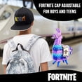 thumbnail image 3 of Gorra de béisbol Fortnite para niños, color rojo, diseño Marvel, 3 of 7