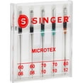 thumbnail image 6 of SINGER Assorted Size Microtex Steel Sewing Machine Needles (5 Pack), 6 of 8