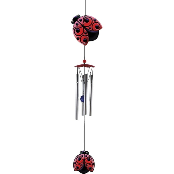 ladybug wind chime by spoontiques - 13587