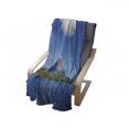 thumbnail image 4 of Central America Soft Flannel Fleece Throw Blanket, Landscape Shot of Island Ometepe in Nicaragua Cloudscape Clear Vivid Sky, Cozy Plush for Indoor and Outdoor Use, 50" x 60", Multicolor, by Ambesonne, 4 of 6