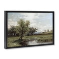 thumbnail image 2 of Stupell Industries Rustic Lodge Ecstatic Spring Landscape Black Floating Frame Canvas Art, 25 x 17, by Lula Bijoux & co., 2 of 8