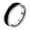 Silver, variant on Men's Women's Stainless Steel Black Enamel Ring 6mm Minimalist Plain Wedding Band Silver Size 7