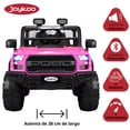 thumbnail image 3 of Montable Electrico Raptor para Niños Control Remoto Luz Led 12v - Rosa, 3 of 7