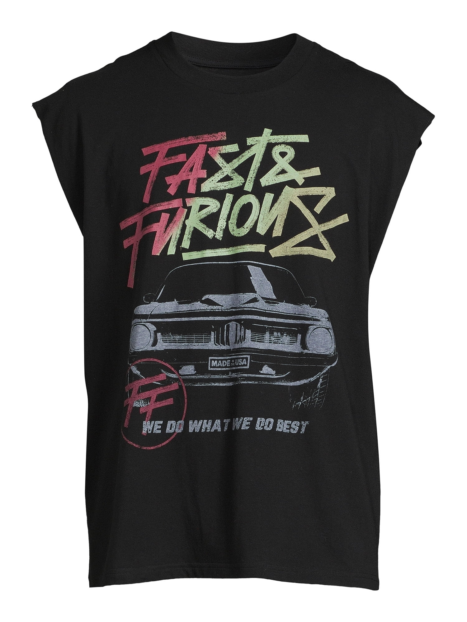 Fast and Furious Men’s and Big Men’s Muscle Tank Top, Sizes S-3XL
