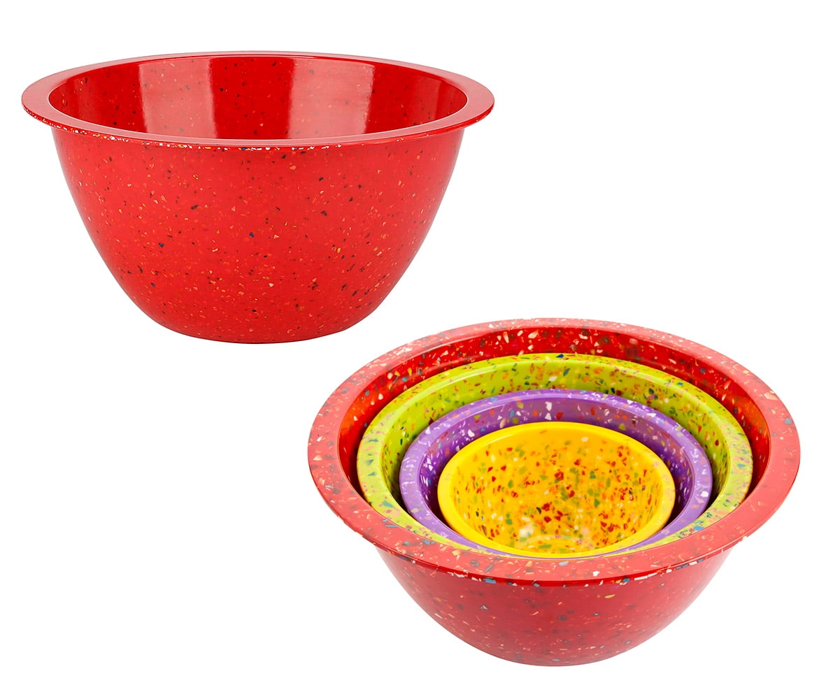 Mozlly Value Pack Zak Designs Assorted Red Confetti Recycled Plastic