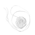 thumbnail image 6 of Flower Choker Necklace Stylish Collar Necklaces for Halloween Party Festival White, 6 of 8
