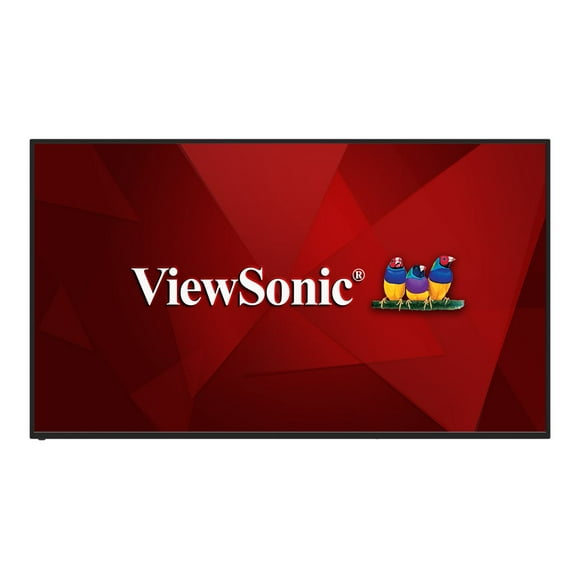 ViewSonic Digital Display CDE6512 - 65" Diagonal Class (64.5" viewable) LED-backlit LCD display - digital signage - 4K UHD (2160p) 3840 x 2160 - Direct LED