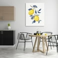 thumbnail image 3 of Stupell Industries Lemons with Flower Buds Food & Beverage Painting Gallery Wrapped Canvas Art Print Wall Art, 36 x 48, 3 of 8
