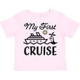 thumbnail image 3 of Inktastic My First Cruise with Cruise Ship and Palm Trees Boys or Girls Toddler T-Shirt, 3 of 5