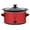 Red, variant on NESCO 1.5-Qt. 120-Watt Metallic Slow Cooker (Silver)