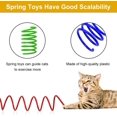 thumbnail image 4 of Juguete de resorte para gatos, juguete para gatos de primavera, juguete de resorte helicoidal, juguete colorido para gatos de primavera, juguete interactivo para gatos, juguete de salto, 4 of 5