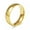 Men's 6mm Band, variant on 18K Gold Plating White Heart Cz Band Men's Women's Stainless Steel Couple Rings