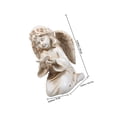 thumbnail image 2 of UPOUART Estatua De Ángel Vintage Beige Para De Jardín Y Con Romántico, 2 of 7