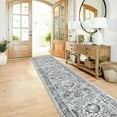 thumbnail image 5 of Yamaziot 2x10 ft Runner Rug for Long Hallway, Laundry Paisley Runner Rug, Farmhouse Kitchen Rug, Non Shedding Washable Rug for Bedroom, Living Room, Dining Room, 5 of 7