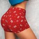 thumbnail image 4 of Fotbe Christmas Shorts Sin Costuras – Shorts Deportivos de Cintura Alta para Mujer, Elásticos para Gimnasio, Yoga, Running o Ciclismo-Medium, 4 of 8