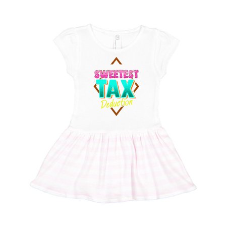 

Inktastic Tax Deduction Funny Baby Clothes Gift Toddler Girl Dress
