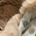 thumbnail image 4 of Bolso Bandolera Tejido Felpa Btafrte Otoño Invierno para Mujer Caqui Yushan5020, 4 of 9