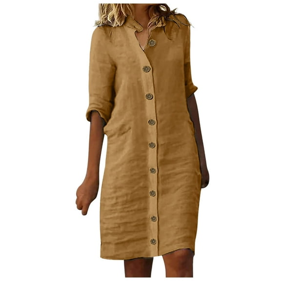 WELOIJEVBE Button Down Beach Cover Up For Women Swimsuit Coverups 2025 Beach Dress Shirt Bathing Suit