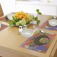thumbnail image 4 of Ambesonne Music Place Mats Set of 4, American Woman, Standard Size, Multicolor, 4 of 6