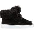 thumbnail image 2 of Women's Vionic Oak Ankle Boot Black Suede/Shearling 7 M, 2 of 4