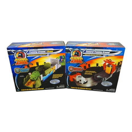 Kung Zhu Training Ground Special Forces Bravo Playset   Kung Zhu Ninja Warriors - Samurai Training Ground