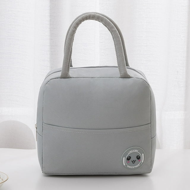 Bolsa de estudiante Bolsa de aislamiento grueso de papel de aluminio Bolsa de almuerzo grande con bolsa de arroz Wmkox8yii HFSH482