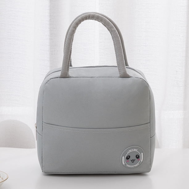 Bolsa Aislante Gruesa de Papel de Aluminio onlyliua Bolsa para Estudiantes Bolsa Grande para Almuerzo con Bolsa de Arroz