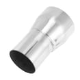thumbnail image 1 of Adaptador reductor de tubo de escape mandrel para automóvil, adaptador de tubería de escape de 2" OD a 2.5" OD, longitud de 4", acero inoxidable 201 tono plateado, 1 of 1