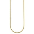 thumbnail image 2 of Auriga Fine Jewelry 14K Yellow Gold Polished 2.5 mm Solid Rope Chain Necklace for Women 16", 2 of 6