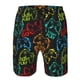thumbnail image 3 of Balery Play Game Start Traje de Baño Estilo Hawaiano para Hombre, Shorts de Secado Rápido con Bolsillos-Small, 3 of 6