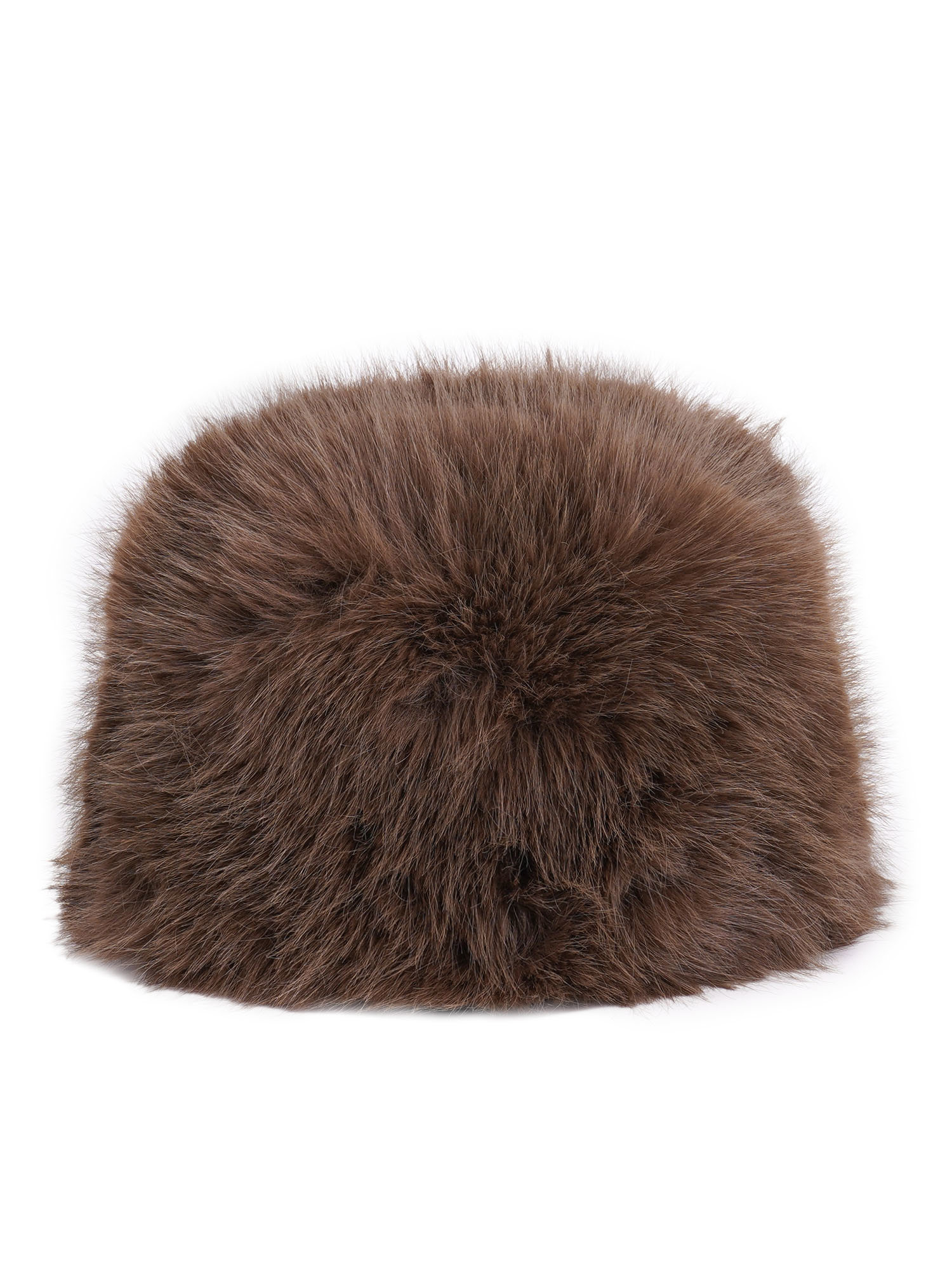 Visland Womens Faux Fur Hat, Russian Style Suede Leather 