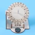thumbnail image 2 of LANFENG Clocks 2pcs Sundial Wooden Scientific Models Sundial Desktop Ornaments, 2 of 9