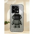 thumbnail image 1 of Étui de Téléphone Brillant Pailleté Astronaut avec Support pour Xiaomi Redmi Note 13 Pro Plus 4G 5G Étui Souple, 1 of 7