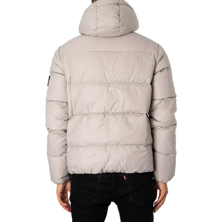 Calvin Klein Jeans Essentials Down Jacket, Beige - Walmart.com Calvin Klein Jeans Essentials Down Jacket, Beige - Walmart.com
