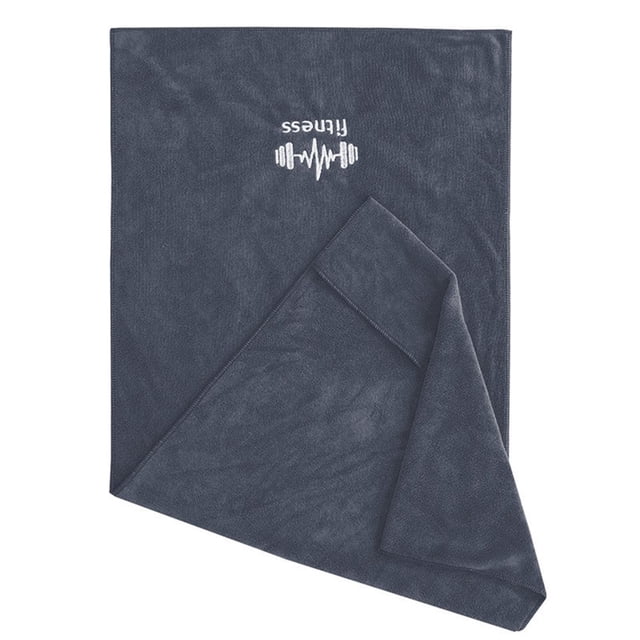 Serviette de Sport Douce Portable Séchage Rapide Forte Absorption d'Eau Toucher Délicat Absorbant la Sueur Réutilisable Intérieur Extérieur Gym Entraînement Physique Serviette Rafraîchissante Usage Quotidien